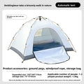 Automatic Pop Up Camping Tent