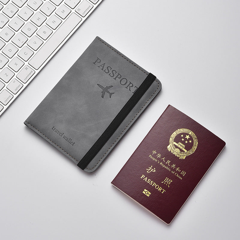 Passport Cover, Anti-Skimming Protective Sleeve for ID Cards and Bank Cards