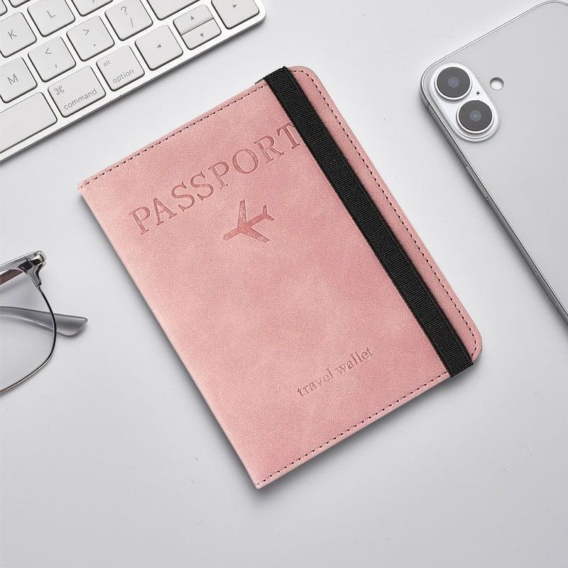 Passport Cover, Anti-Skimming Protective Sleeve for ID Cards and Bank Cards