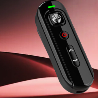Mini Wireless Bluetooth Walkie Talkie with Ear Hook