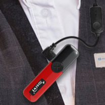 Mini Wireless Bluetooth Walkie Talkie with Ear Hook