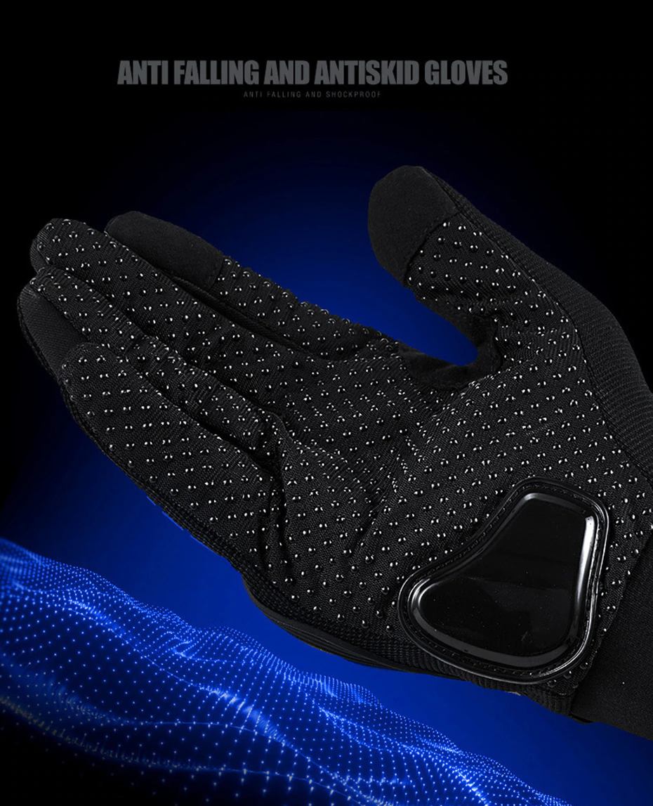 Racing Motorcycle Motorbike Motocross Riding Dirt Bike Full Finger Sports Gloves
