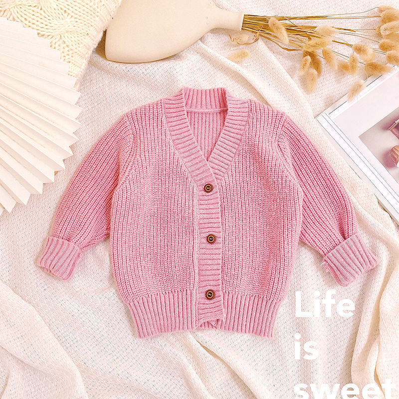 Handmade Personalized Baby Knit Cardigan