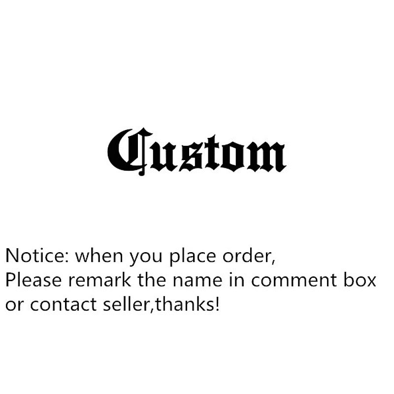Gothic Name Necklace – Custom Cuban Chain