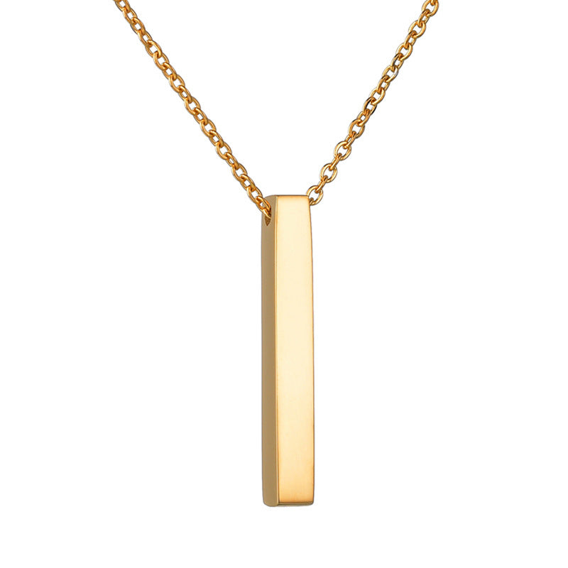 Custom Name Necklace – Multi-Chain Styles