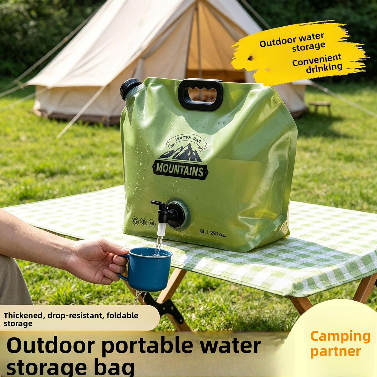 Portable Foldable Water Storage Bag