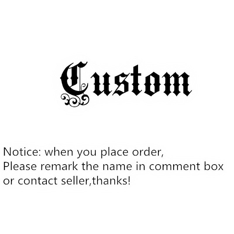Gothic Name Necklace – Custom Cuban Chain
