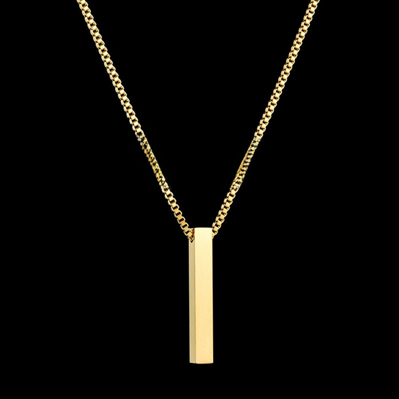 Custom Name Necklace – Multi-Chain Styles