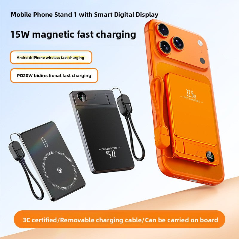 Slim Magnetic Wireless Power Bank