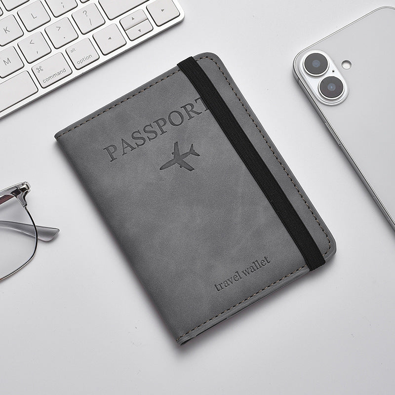 Passport Cover, Anti-Skimming Protective Sleeve for ID Cards and Bank Cards