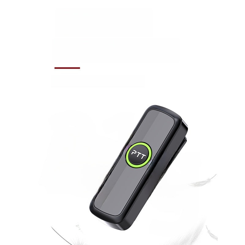 Mini Wireless Bluetooth Walkie Talkie with Ear Hook