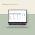 PLR Monthly Budget Spreadsheet - 15 Tab Google Sheets Template
